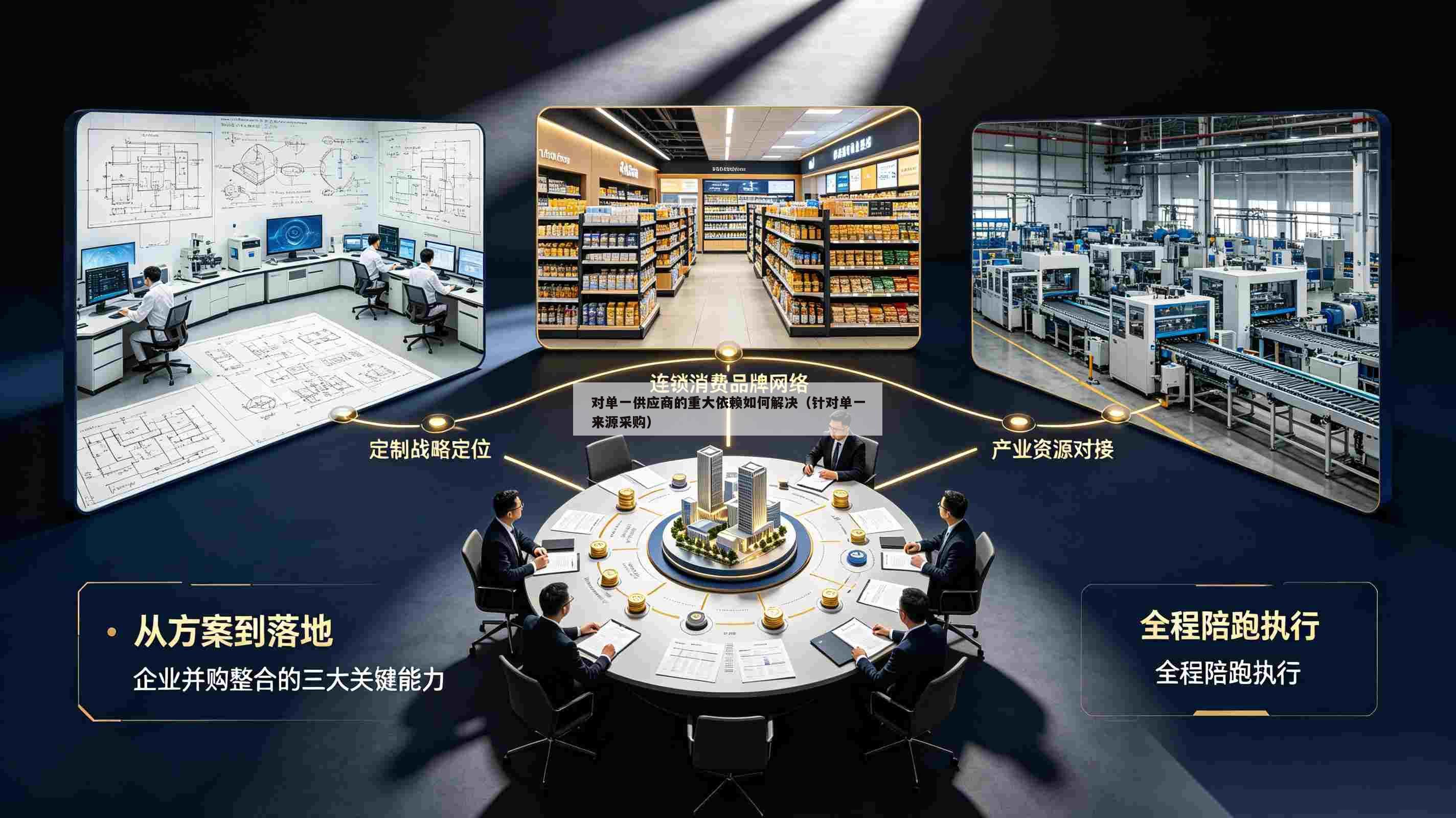 对单一供应商的重大依赖如何解决（针对单一来源采购）-第1张图片-深圳中创商业咨询